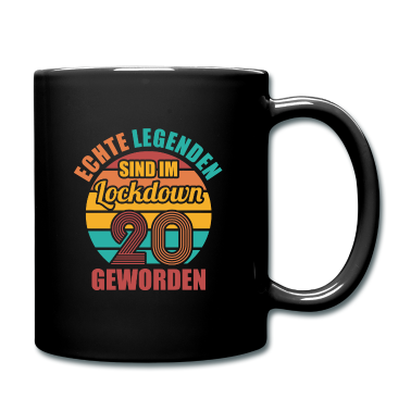 Geburtstag Geschenk Mann Tasse - 20.Geburtstag Mann Retro Geschenk