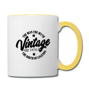 Geburtstag Geschenk Mann Tasse - 50 Geburtstag Männer Jahrgang 1970 Vintage