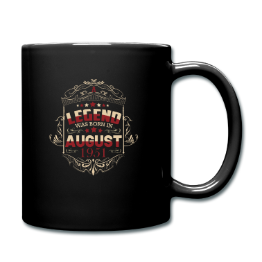 Geburtstag Geschenk Mann Tasse - August 1951 70. Geburtstag Männer Frauen
