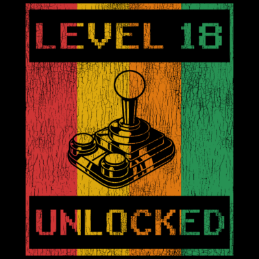 Motiv 18. Geburtstag Mann Level 18 Jahre Männer 2003