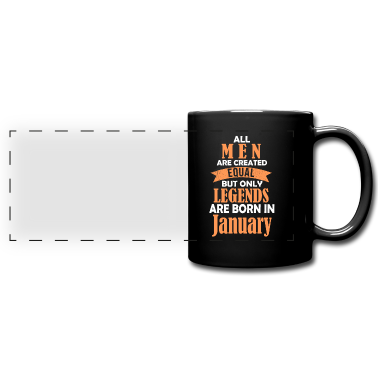 Geburtstag Geschenk Mann Tasse - Männer Geburtstagsspruch, Januar Mann geburtstag