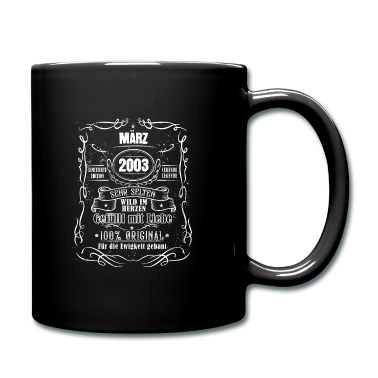 Geburtstag Geschenk Mann Tasse - 18.Geburtstag Mann März 2003 Geschenk