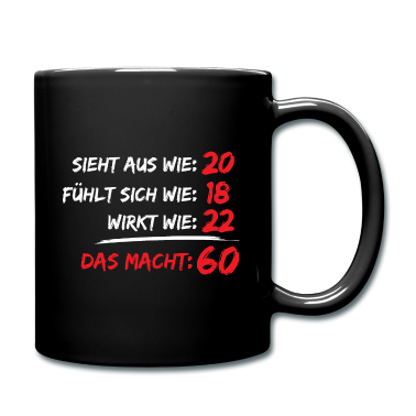 Geburtstag Geschenk Mann Tasse - 60. Geburtstag Männer Frauen Geschenk