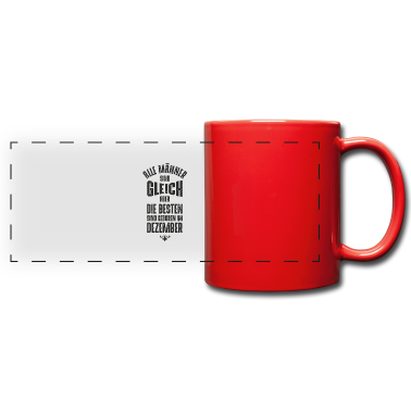 Geburtstag Geschenk Mann Tasse - MÄNNER GEBURTSTAG DEZEMBER