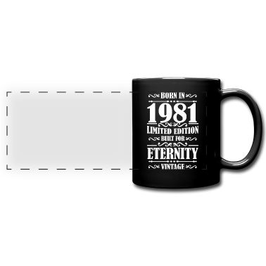 Geburtstag Geschenk Mann Tasse - 40.Geburtstag Mann Retro 1981 Geschenk