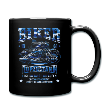 Geburtstag Geschenk Mann Tasse - 60. Geburtstag Mann Biker Geschenk witzig Motorrad