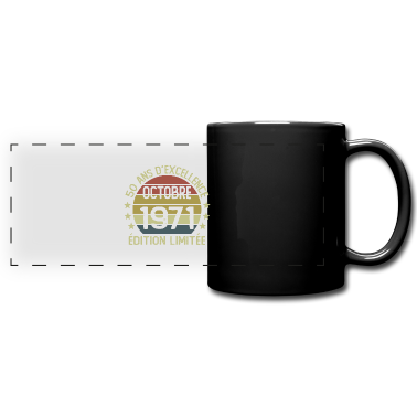 Geburtstag Geschenk Mann Tasse - 50 Jahre Geburtstag Mann Frau im Oktober 1971