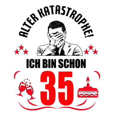 Motiv 35. Geburtstag Mann Geschenk lustig Geburtstag 35