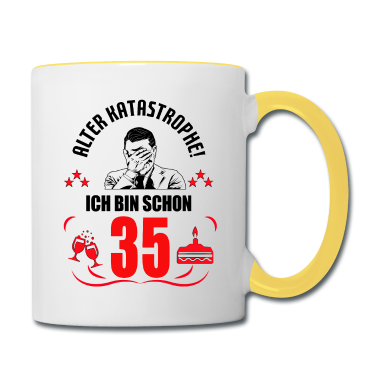 Geburtstag Geschenk Mann Tasse - 35. Geburtstag Mann Geschenk lustig Geburtstag 35