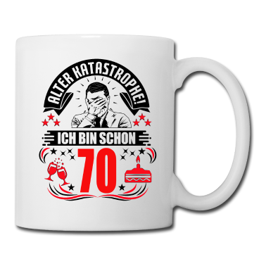 Geburtstag Geschenk Mann Tasse - 70. Geburtstag Mann Geschenk lustig Geburtstag 70