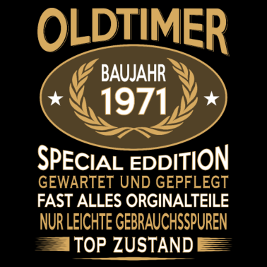Motiv 50 GEBURTSTAG Jahrgang 1971 Geschenk Mann