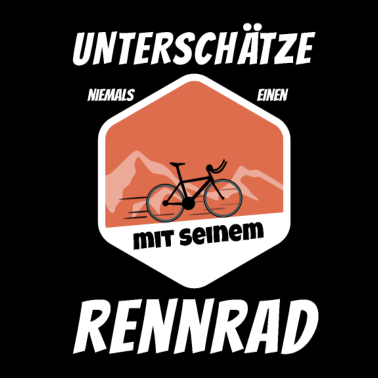 Motiv Geburtstag Mann Rennrad Fahrrad Spruch