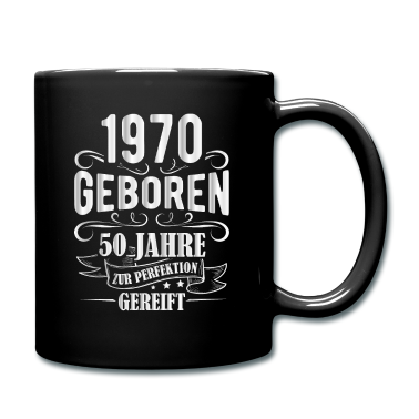 Geburtstag Geschenk Mann Tasse - 50. Geburtstag Männer Perfektion August 1970