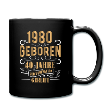 Geburtstag Geschenk Mann Tasse - 40 Mann Perfektion September 1980 40. Geburtstag