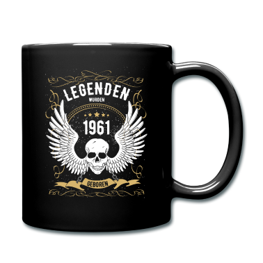 Geburtstag Geschenk Mann Tasse - 60 Geburtstag Mann Geschenk Skull Wings Legenden