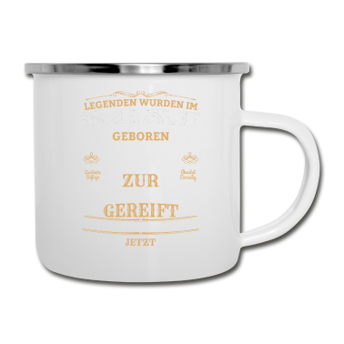 Geburtstag Geschenk Mann Emaille Tasse - Retro Vintage Legendär Geburtstag Mai 2003