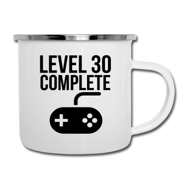 Geburtstag Geschenk Mann Emaille Tasse - 30.Geburtstag Mann Geschenkidee