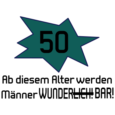 Motiv 50. Geburtstag Mann