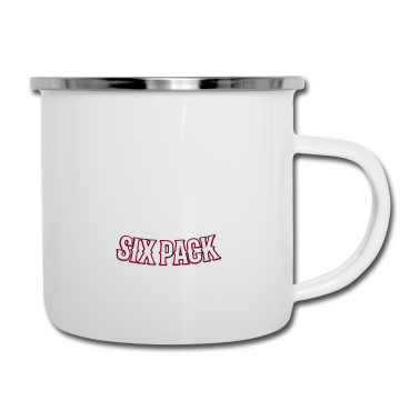 Geburtstag Geschenk Mann Emaille Tasse - Bart Totenkopf Vater Geschenk Geburtstag Mann