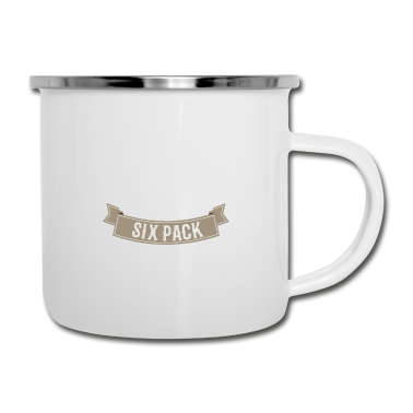Geburtstag Geschenk Mann Emaille Tasse - Bart Totenkopf Vater Geschenk Geburtstag Mann