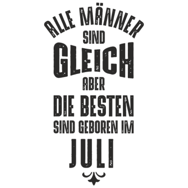 Motiv Männer Geburtstag Juli