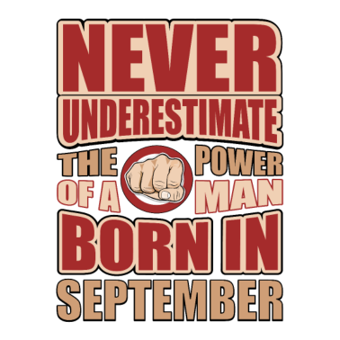 Motiv Mann Geburtstag september