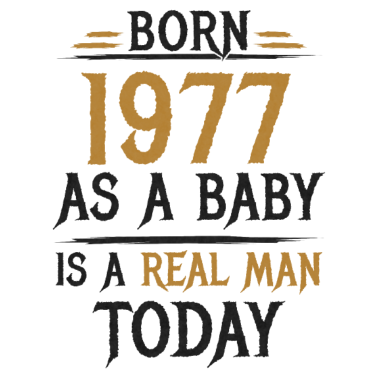 Motiv Mann 1977 Geboren Geburtstag