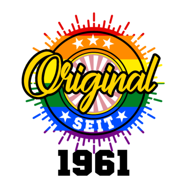 Motiv 60. Geburtstag Männer Frauen Geschenk CSD LGBTQ