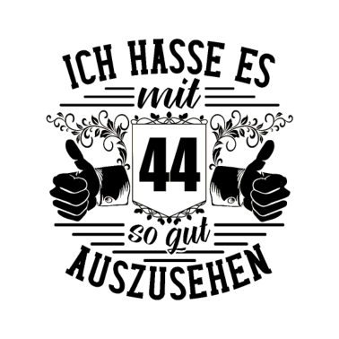 Motiv 44. Geburtstag Geschenkideen Männer Frauen
