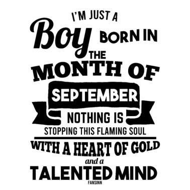 Motiv September Geburtstag Junge Mann Papa