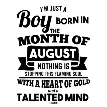 Motiv August Geburtstag Junge Mann Papa