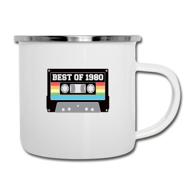 Geburtstag Geschenk Mann Emaille Tasse - 40.Geburtstag
