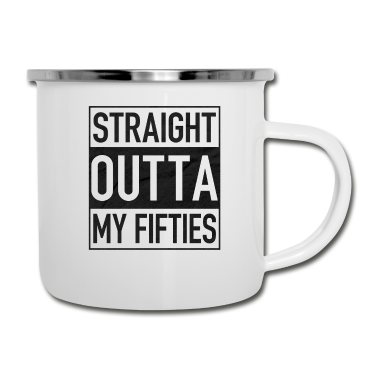 Geburtstag Geschenk Mann Emaille Tasse - 60. Geburtstag Mann Frau Jahrgang 1961 60 Jahre