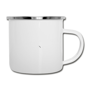 Geburtstag Geschenk Mann Emaille Tasse - Cuckold - Der gehörnte Mann Geschenk Geburtstag