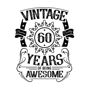 Motiv 60. Geburtstag Geschenkideen Vintage Mann Frau