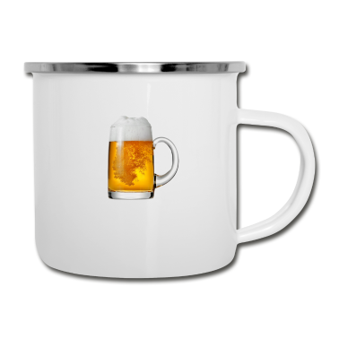 Geburtstag Geschenk Mann Emaille Tasse - Bier Geburtstag Party Männer