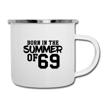 Geburtstag Geschenk Mann Emaille Tasse - 50 Geburtstag