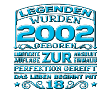 Motiv 18. Geburtstag Junge Mädchen Mann Frau