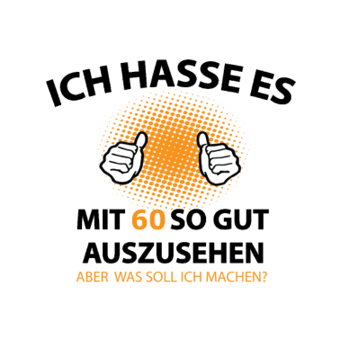 Motiv 60. Geburtstag Mann Frau 60 Jahre Jahrgang 1960