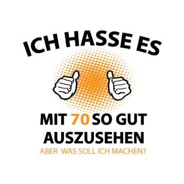 Motiv 70. Geburtstag Mann Frau 70 Jahre Jahrgang 1950