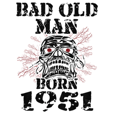 Motiv Böser Alter Mann 1951 Geboren Geburtstag