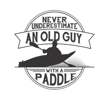 Motiv Kanu fahren paddeln Männer Geburtstag Geschenk