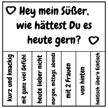 Motiv Geschenkidee Mann Ehemann Freund Geburtstag Idee