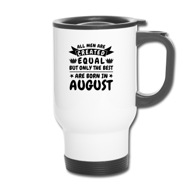Geburtstag Geschenk Mann Thermobecher - August Geburtstag Mann
