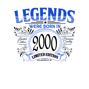Motiv 20 Geburtstag Männer Legende