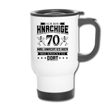 Geburtstag Geschenk Mann Thermobecher - 70 Geburtstag Mann