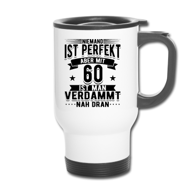 Geburtstag Geschenk Mann Thermobecher - 60 Geburtstag Mann