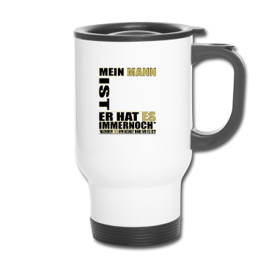 Geburtstag Geschenk Mann Thermobecher - Geburtstag - Mein Mann ist