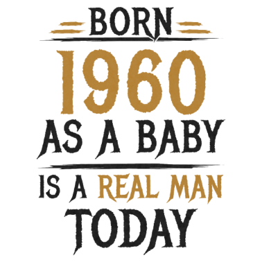 Motiv 1960 Geborener Mann Geburtstag Männer Geschenk