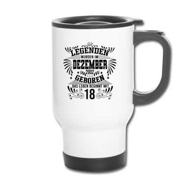 Geburtstag Geschenk Mann Thermobecher - Dezember 2002 18 Geburtstag Männer Frauen